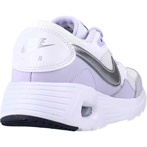 Image of Nike Air Max Sc (Gs) Boys Shoes Size 6.5, Color: White /Metallic Silver