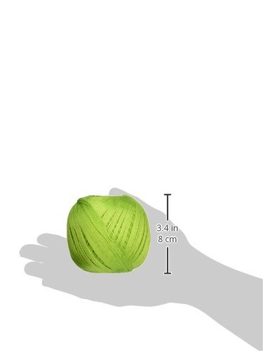 DMC Petra Yarn, 100% Cotton, Colour (5907), Size 3, Green, 9x9x8 cm - Image 2