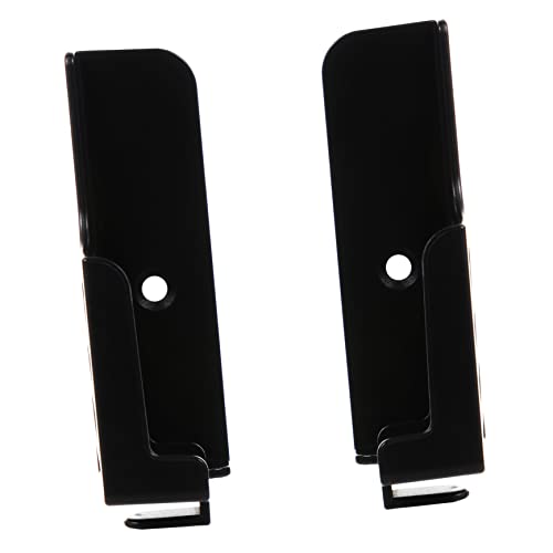 COHEALI 1pair Adjustable Phone Tablet Wall Dock Bracket for Home Office Slot Design for Smartphones and E-Books Adhesive Installation for Smooth Easy Removal Without Marks