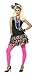 Produktbild Smiffys Damen 80er Jahre Party Girl Set, Rock, Kopfband und Kette, Größe: 36-42