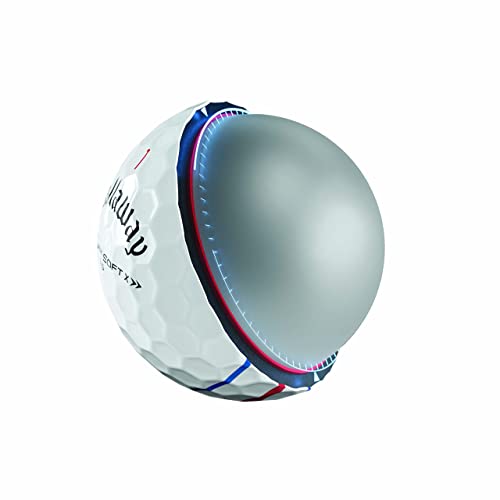 Callaway Golf 2022 Chrome Soft X Ls Golf Balls, Triple Track, White #TOP5