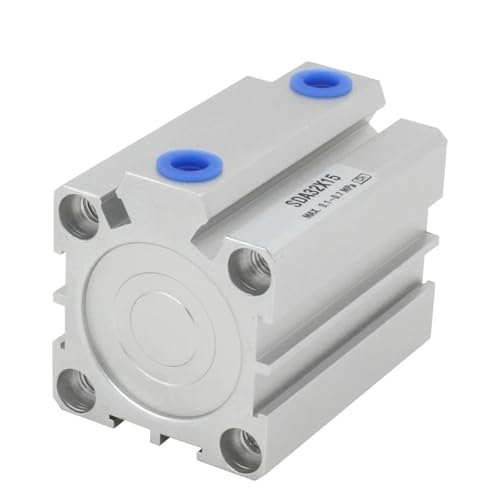 Vérin pneumatique compact SDA 63mm double effet course au choix - 5