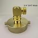 Brass Fire Hydrant Fitting 2-1/2