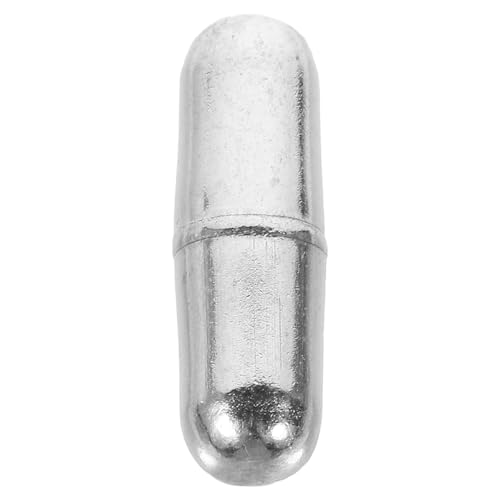 Luxshiny Agitador Magnético Varilla Agitadora de Acero Inoxidable 316, 5x19 Mm, para Taza Magnética Agitación Automática, Mezclador Magnético de Laboratorio, Barra Agitadora Reutilizable