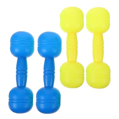 Mancuernas interactivas para niños: set de 2 pares de PVC para gimnasia infantil
