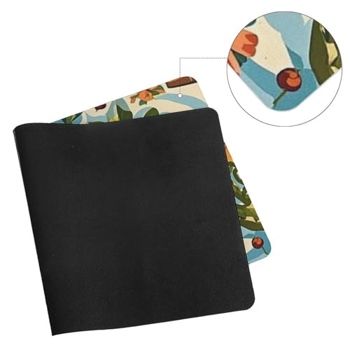Desk Pad Protector 24x12 Inch Extended Vintage Aloha Tiki miniatura 7