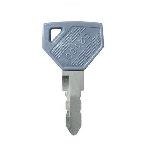 BODYA 5Pcs Traktor Ersatz Zündschlüssel Bagger Schlüssel für Yanmar und John Deere Modelle 198360-52160