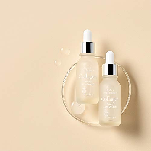 [9Wishes] Ultimate Collagen Anti-Aging Ampule Serum 0.85Fl. Oz Reducing Wrinkles And Dryness - Quenches Dryness Delivering Antioxidants For Radiant Skin Complexion #TOP1