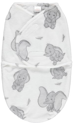 Image of Disney Dumbo Single Ply Baby Swaddle Sack, Easy Wrap Newborn Infant Swaddling Blanket, Soft Comfort Swaddler, Sleep/Hospital Swaddles for Newborns