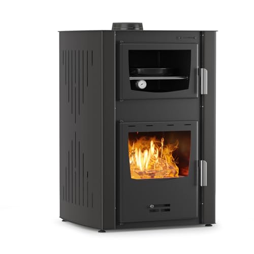 BALKAN ENERGY Hidroestufa de leña con horno ATS HYDRO MASINA 90-25, 25kW