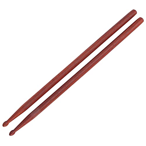 Baquetas profesionales de caoba para batería, 2 piezas, accesorio de percusión miniatura 7
