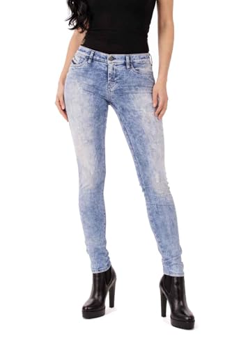 Jean skinny DIESEL Skinzee-Low pour femme idéal du bureau aux sorties urbaines