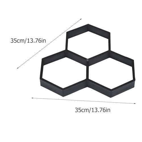 Molde para baldosas portátil para crear pavimentos de estilo artístico en el patio 7