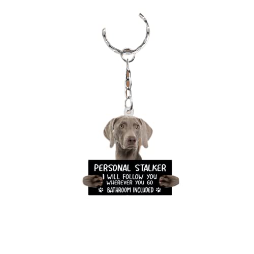 Weimaraner Personal Stalker I Will Follow You Bathroom Included F...