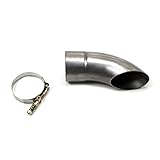Doug's Headers DEC250ATD 2-1/2' Stainless Steel Turn Down Electric Cut-out