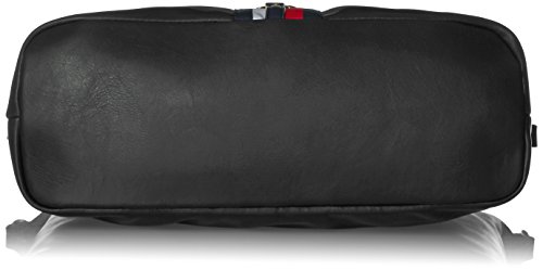Bolsa tiracolo Tommy Hilfiger Jaden, preto