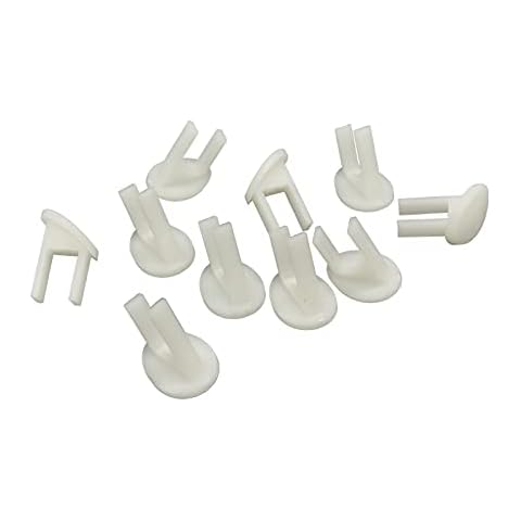 Nimiah Switch Safety Key Replacement for Sears Craftsman Radial Arm Table Saw Plastic Oval Jointer Band Drill Press Parts -White(10 pcs) Cover