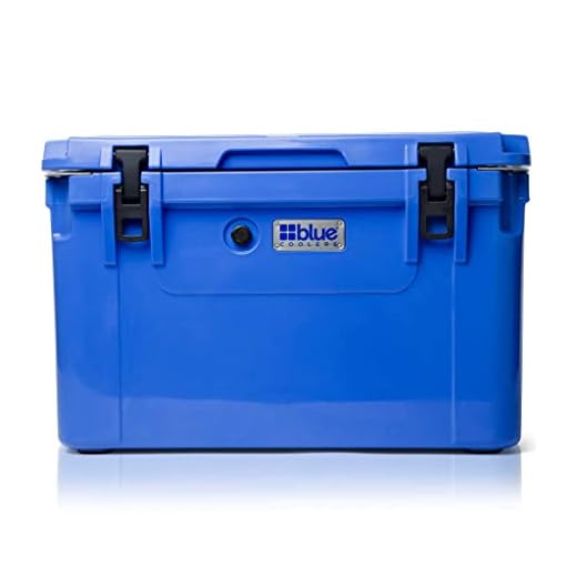 Blue Coolers Ark Series 100 Quart, Roto-Molded Ice Cooler | Large Ice Chest Holds Ice up to 10 Days | (Blue)