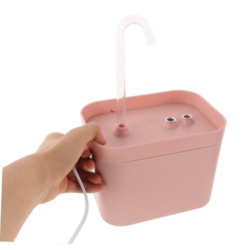 Fuente de Agua Automática para Gatos Yardwe Rosa miniatura 2
