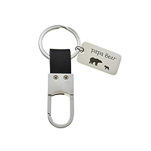 Papabearkeychaingiftfordadwithonechildchristmasgiftfordadpapabeargiftspapabearkeychainpersonalizedchristmasgift Urban Country Home Decor Papa bear keychain gift for dad with one child christmas gift for dad papa bear gifts papa bear keychain personalized christmas gift urban country home decor