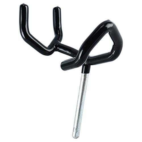 YaeTek Boompole Support Holder Black Metal Boom Pole Stand Cradle Mount Microphone Audio Easy Hood - Thumbnail 2