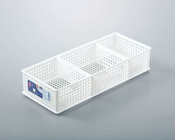 InomataHokan-sho Plastic Partition Mesh Basket White L-8486N
