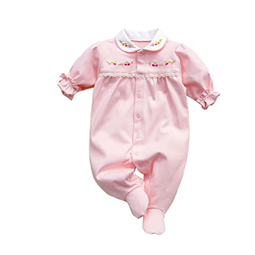 KIDDLETOWN Baby Schlafanzug, Strampler Neugeborene, Baby Strampler Langarm,...