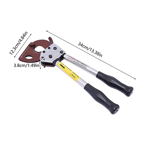 Coupe-câble à cliquet résistant pour couper sans effort jusqu'à 30mm