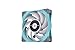 Thermaltake TOUGHFAN 12 Turquoise | Ventilador para radiador | PWM, 500~2000 RPM | Color Turquesa