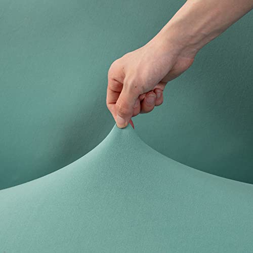Housse de canapé extensible gris 4 places : protège et ne glisse pas - 3