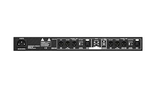 Image of DaBeatz 234XL Professional Active Audio Crossover - High-Precision Stereo 2-Way / 3-Way /Mono 4-Way Frequency Splitter for DJ & PA Systems (Black)