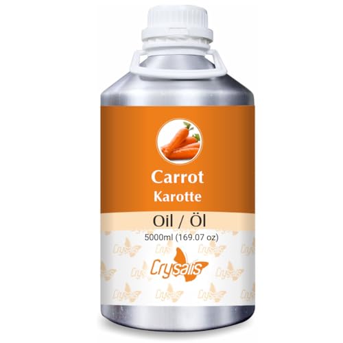 Crysalis Aceite de zanahoria (Daucus carota) - 5000 ml/169 Fl oz