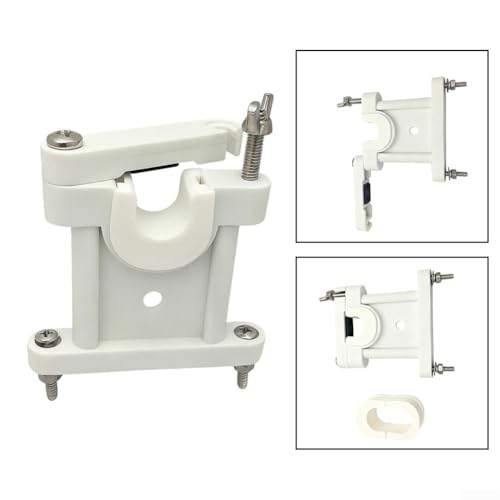 Soporte de nylon blanco para base de barco ajustable en yates 8