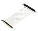 Produktbild LINKUP - Ultra PCIe 4.0 X16 Riser-Kabel [RTX4090 RX6950XT x570 B550 Z690 Getestet] Geschirmte Vertikale Gaming-PCI-Express-Gen4-MontageUniversal 90-Grad-Buchse (20cm) 3.0 Gen3-KompatibelWeiß