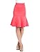 Lock and Love Women's High Waist Bodycon Mermaid Ruffle Party Fishtail Midi Skirt