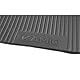 Skoda 658061160 Kofferraumbelag Schutzmatte Kofferraumeinlage Kofferraummatte, mit Kamiq Schriftzug, Schwarz