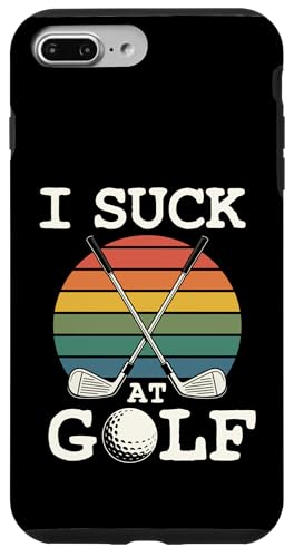 I Suck At Golf Loser Dad ȃW[N St X}zP[X iPhone 7 Plus/8 Plus p