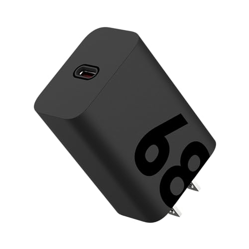 Motorola TurboPower 68W USB-C Wall Charger GaN tech, Fastest for Moto G Stylus (2025), Motorola Edge (Plus) 2022/2023,Edge 2023/2024, Razr+ (Plus) 2024/2025, Razr Ultra, PD Devices - No Cable