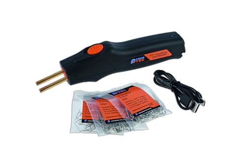 Agrafeuse à chaud sans fil PowerTec 92725 avec kit compact de réparation