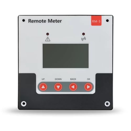 SRNE SR-RM Series LCD Unit RM-5 Remote Meter External Display MPPT Solar Charger Controller