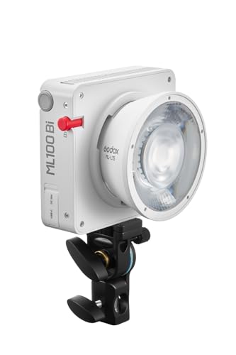 Image of Godox ML100BI 100W Bi-Color LED Video Light,Light Body Control or APP,2800-6500K 34300LUX@1m,11 FX Effects,Godox Mount Continuous Output Lighting CRI 97+ /TLCI 98+ for Video Recording Photography