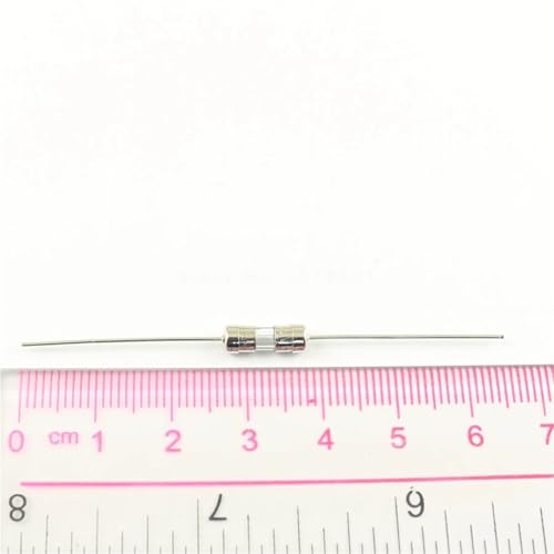 Fusible en verre 3.6x10 mm 250V 0.25A axial à action rapide pour carte