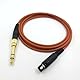 Yaowanguan Kabel für AKG Q701 K712 K702 K271S K240S K240MK K181 K141 K171 K371 Kopfhörer,Ersatz-Mini XLR Audiokabel mit 6.35mm Adapter,2m/6.6ft,Orange