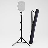 YUGAM Projector Tripod Stand | 360° Rotatable, Foldable & Portable Design, 3-Level Adjustable Height up to 7 ft, Metal Body, Supports up to 5 kg, Universal 6.35 mm Mount Screw (Projector Tripod Stand)