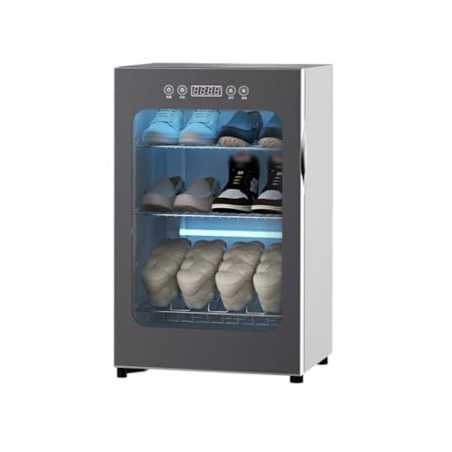 Large Capacity Multi-Layer Shoe Dryer, Fast Dehumidification, Intelligent Constant Temperature, Gentle Drying for All Shoe Types, 4 Adjustable Levels for Optimal Drying Efficiency