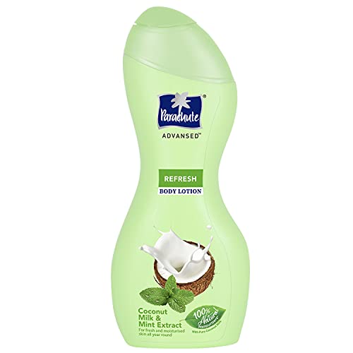 Parachute Advansed Refresh Body Lotion, 100% Natural Moisturisers, 250ml