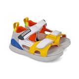 Biomecanics Sandały chłopięce 252218 Bioevolution Casual, biały i żółty, 25 EU