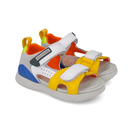 Sandales Biomecanics garçon scratch chaussure en cuir souple marche stable