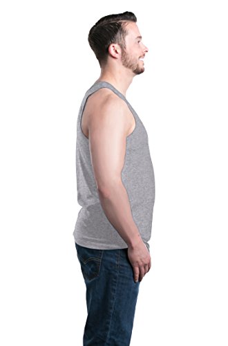 Union Jack British Flag Men's Tank Top United Kingdom Flag Tank Tops Medium Sports Grey #16480