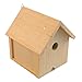 Produktbild Windhager Nistkasten-Bausatz ROBIN, Vogelhaus Vogelnistkasten Brutplatz, zum selbst bauen und bemalen, beige, inkl. Farben und Pinsel